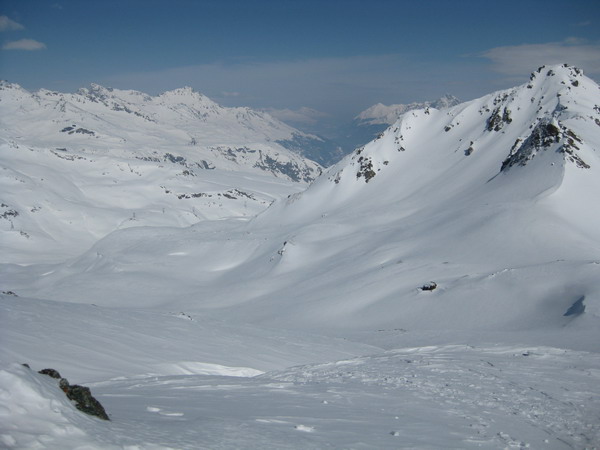 Aufstiegsroute zum Lunghin