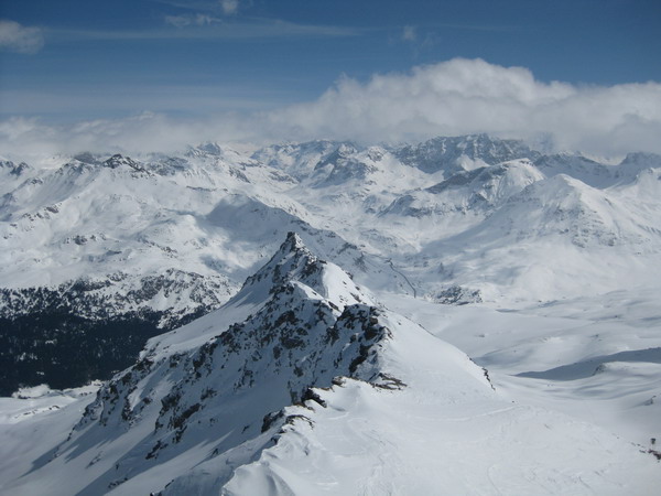 Da hinten ist der Julierpass!